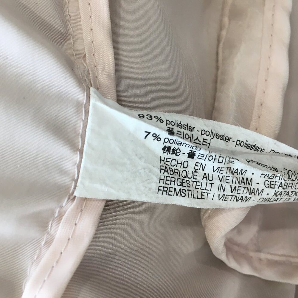 Zara Basic Light Pink Zip Pockets Drawstring Hem … - image 3